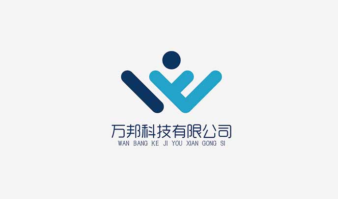 万邦科技有限公司LOGO标志设计|转型创会徽标设计